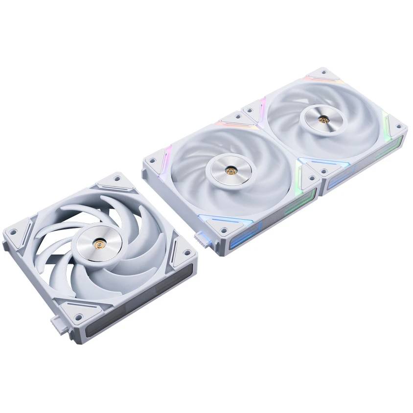 Вентилятор 12x12см 1stPlayer XF7 (3 in 1), White (XF7-WH-3IN1) 3шт.