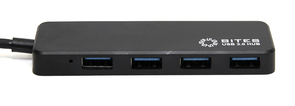 Разветвитель USB3.0 5bites HB34-310BK, черный