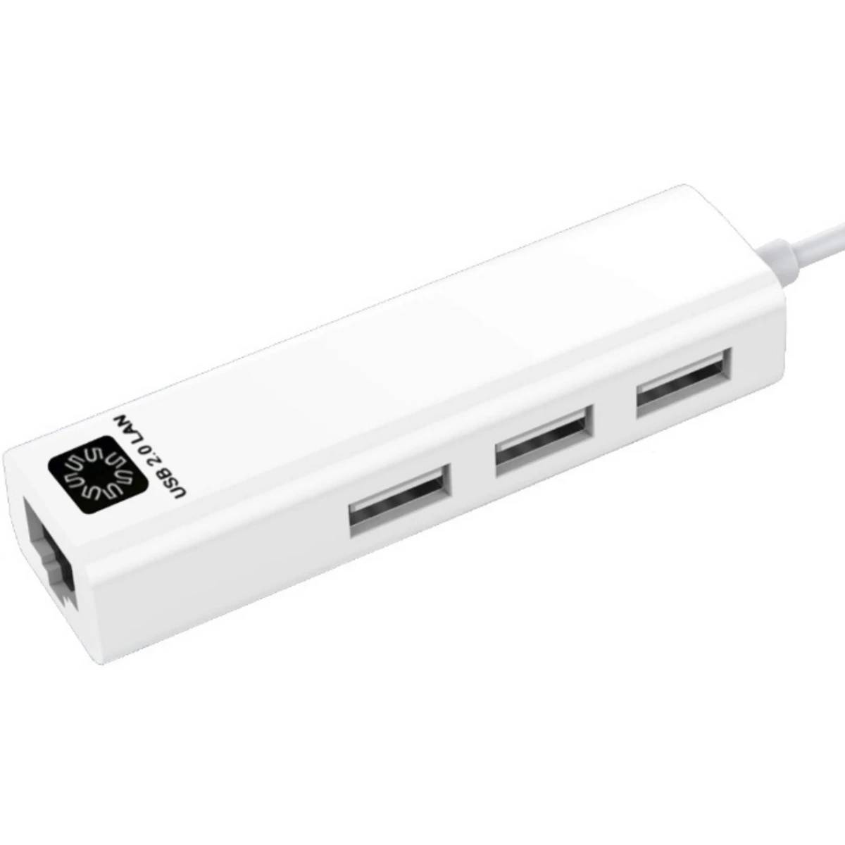 Сетевая карта 5bites UA2-45-06WH, белый, 100Mbps, USB2.0