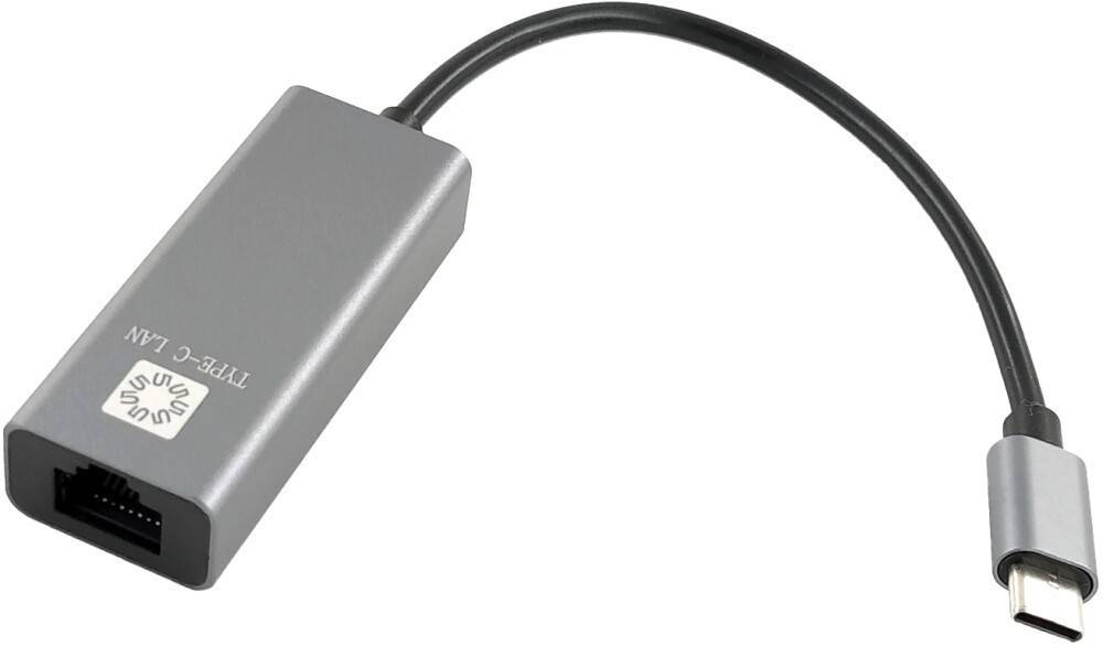 Сетевая карта 5bites UA2C-45-16BK, 100Mbps, USB Type-C