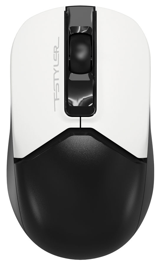 Мышь A4Tech Fstyler FB12, белый-черный
