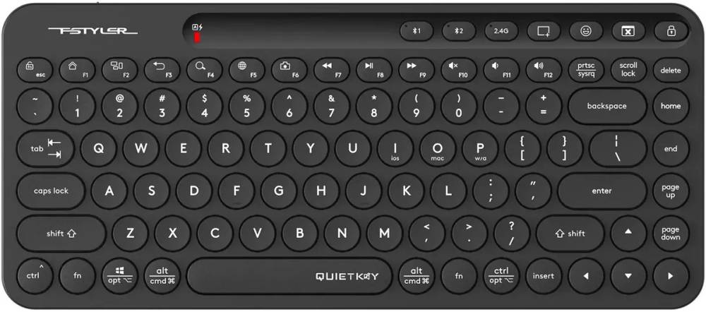 Клавиатура A4Tech Fstyler FBK36C AS, черный