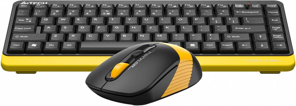 Набор A4Tech Fstyler FG1110 Bumblebee, черный/желтый