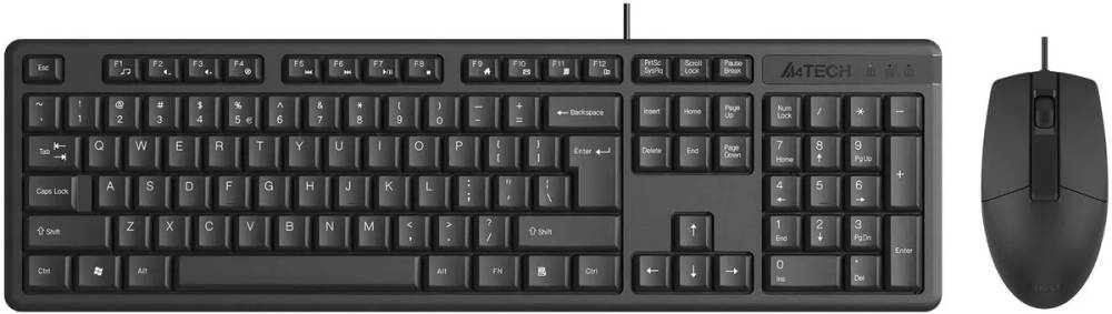 Набор A4Tech KR-3330, USB, черный
