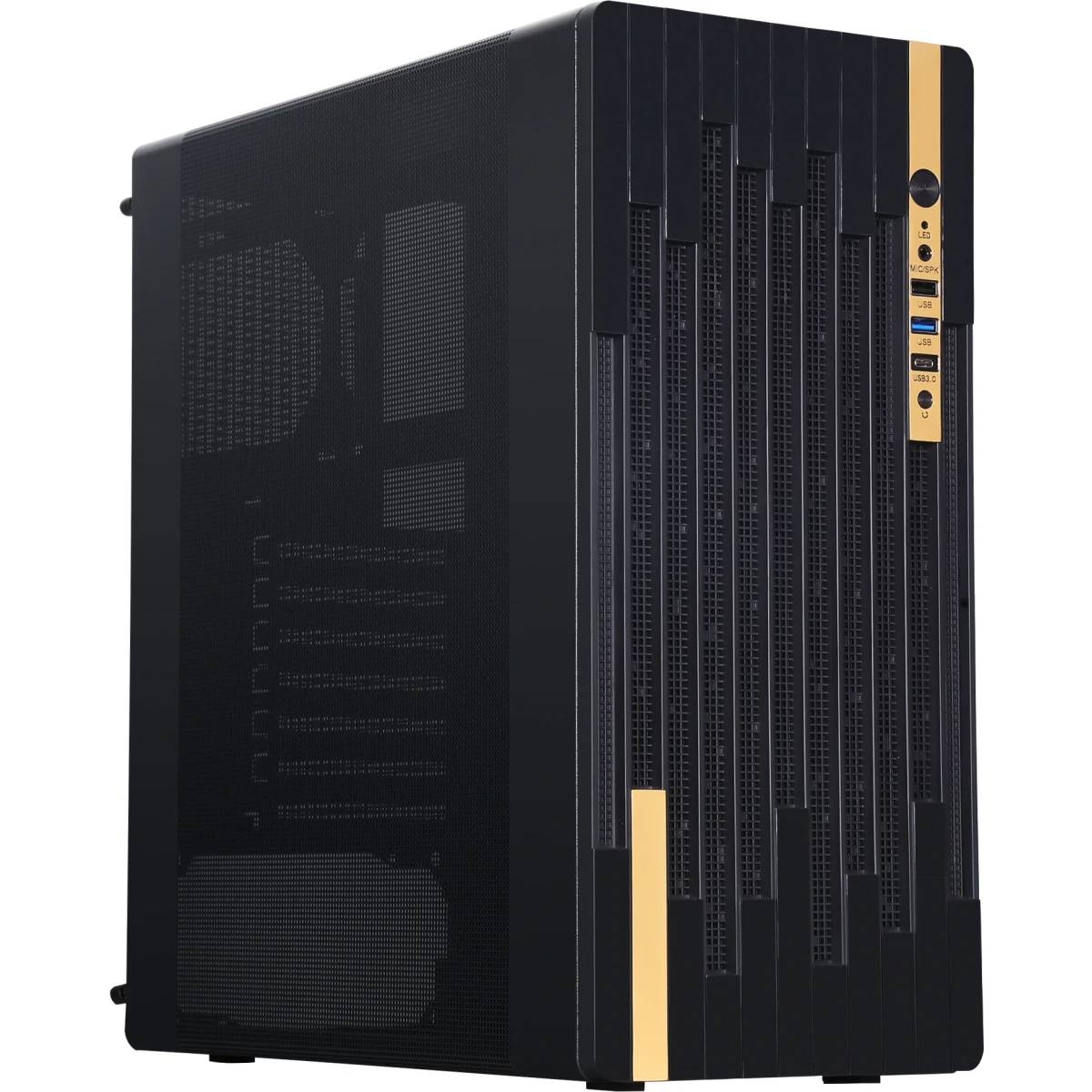 Корпус Accord ACC-188R2, черный, без БП, ATX