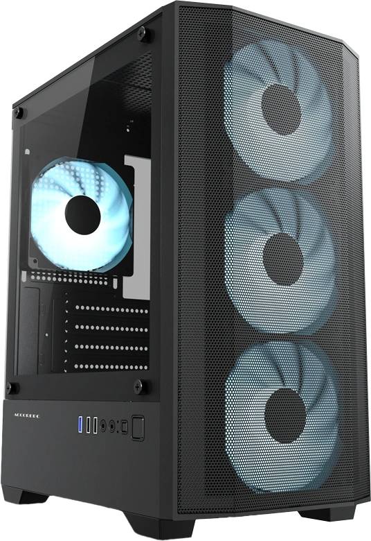 Корпус Accord ACC-195M, черный, без БП, mATX