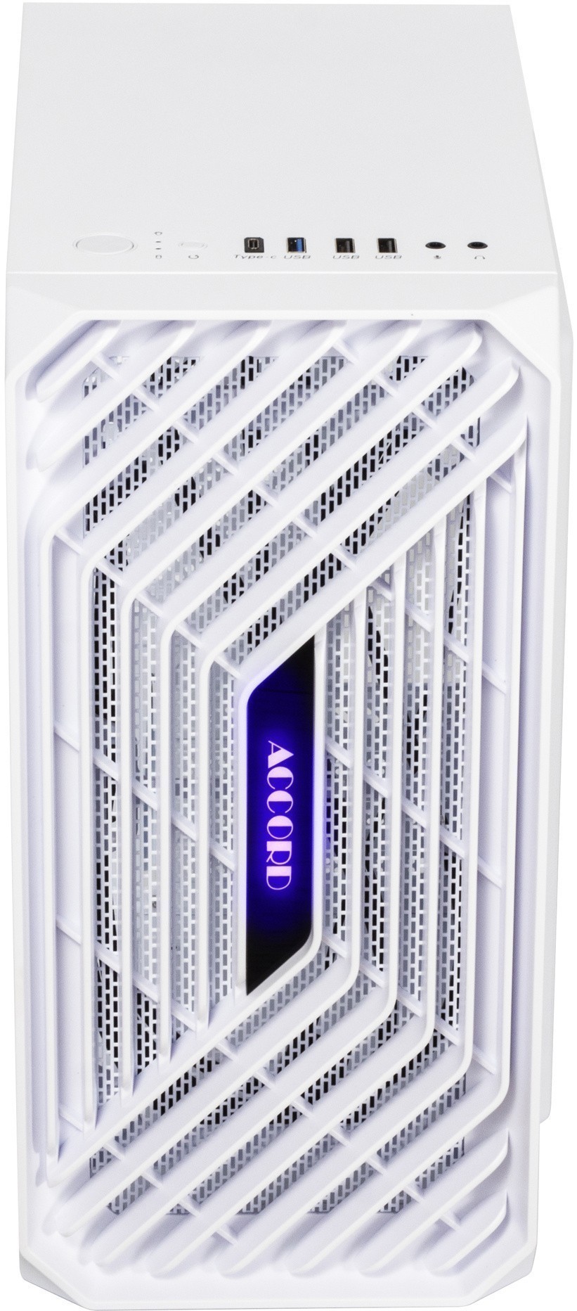Корпус Accord ACC-265W белый, без БП, mATX