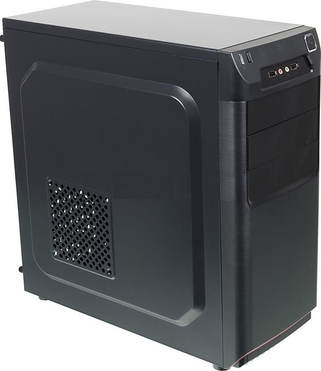 Корпус Accord ACC-B305, черный, без БП, ATX