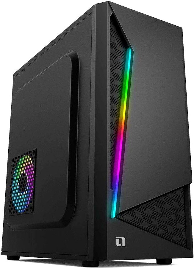 Корпус Accord ACC-CL295RGB черный, без БП, ATX