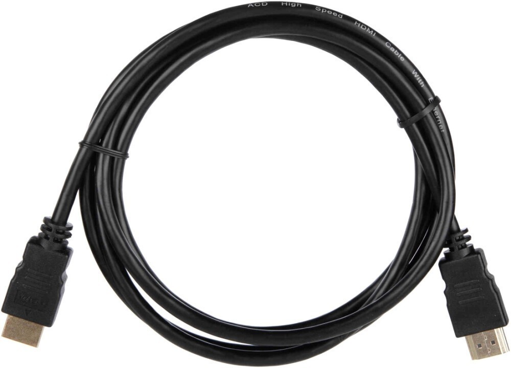 Кабель HDMI (19M) - HDMI (19M), 1.8м, ACD ACD-DHHM1-18B, черный