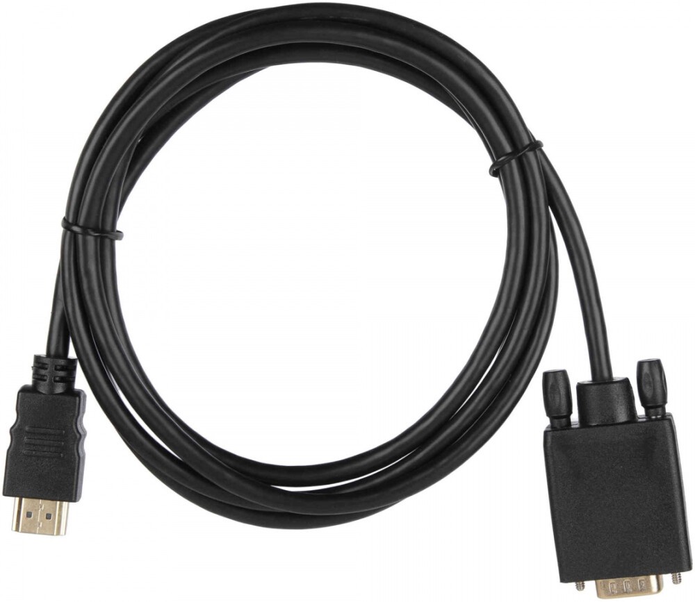 Кабель D-SUB (15M) - HDMI (19M), 3м, ACD ACD-DHVM1-30B, черный