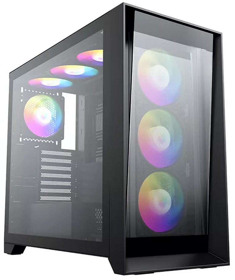 Корпус ACD Lagrange Black AH-TC1G0-000, w/o fans, без БП, ATX