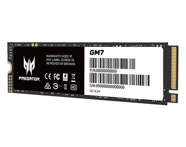 2Tb SSD Acer Predator GM7 BL.9BWWR.119, (7200/6300), NVMe M.2