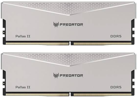 Оперативная память 64Gb Acer Predator Vesta II RGB BL.9BWWR.371, DDR V, PC-48000, 6000MHz, kit 2x32Gb