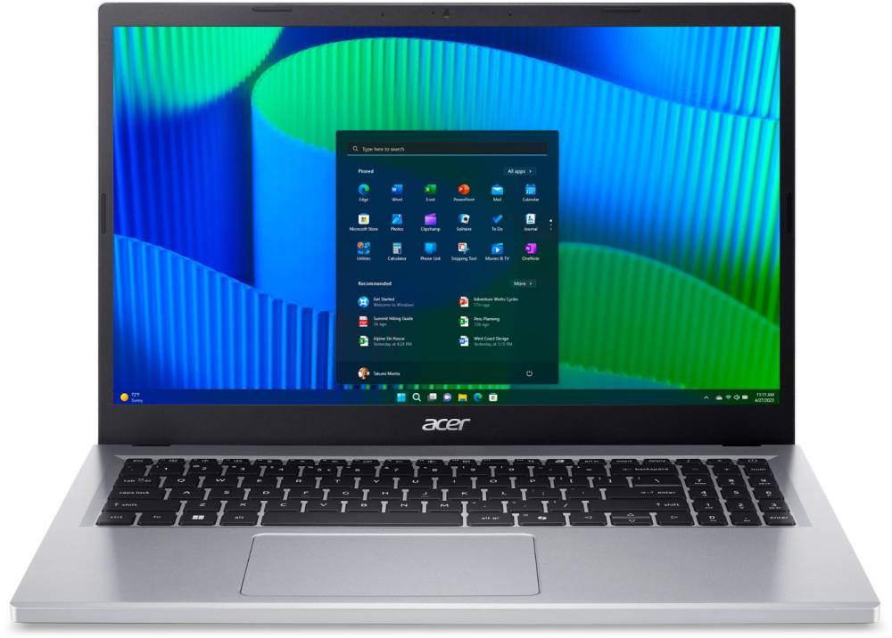 Ноутбук Acer Extensa 15 EX215-34-32RU, 15.6", Core i3 N305/ 16Gb/ 512SSD/ Silver (NX.EHTCD.003)