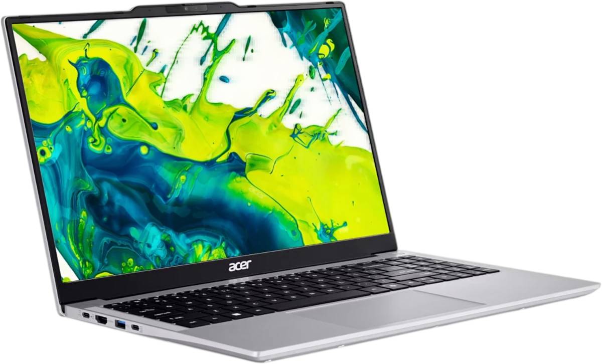 Ноутбук Acer Aspire Lite 15 AL15-53P-56PA, 15.6" IPS, Core 5 120U/ 16Gb/ 512SSD/ Silver (NX.DGCEM.001)