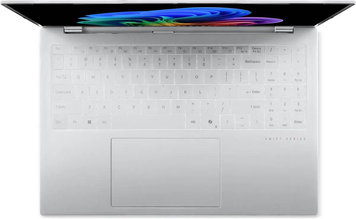 Ноутбук Acer Swift Air 16 SFA16-61M-R88D, 16" OLED, Ryzen AI 7 345/ 16Gb/ 512SSD/ Silver (NX.DJACD.002)