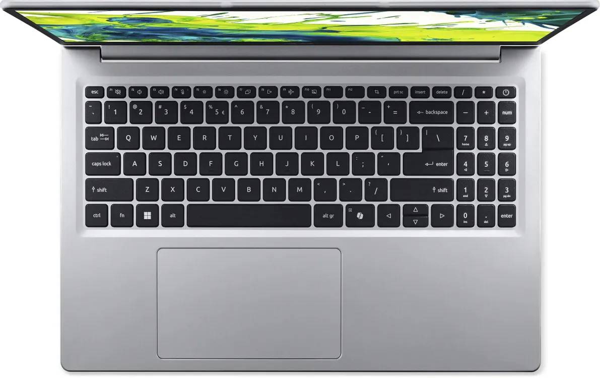 Ноутбук Acer Aspire Lite AL15-49P-R7SB, 15.6" IPS, Ryzen 5 7430U/ 8Gb/ 512SSD/ Silver (NX.DT8CD.004)