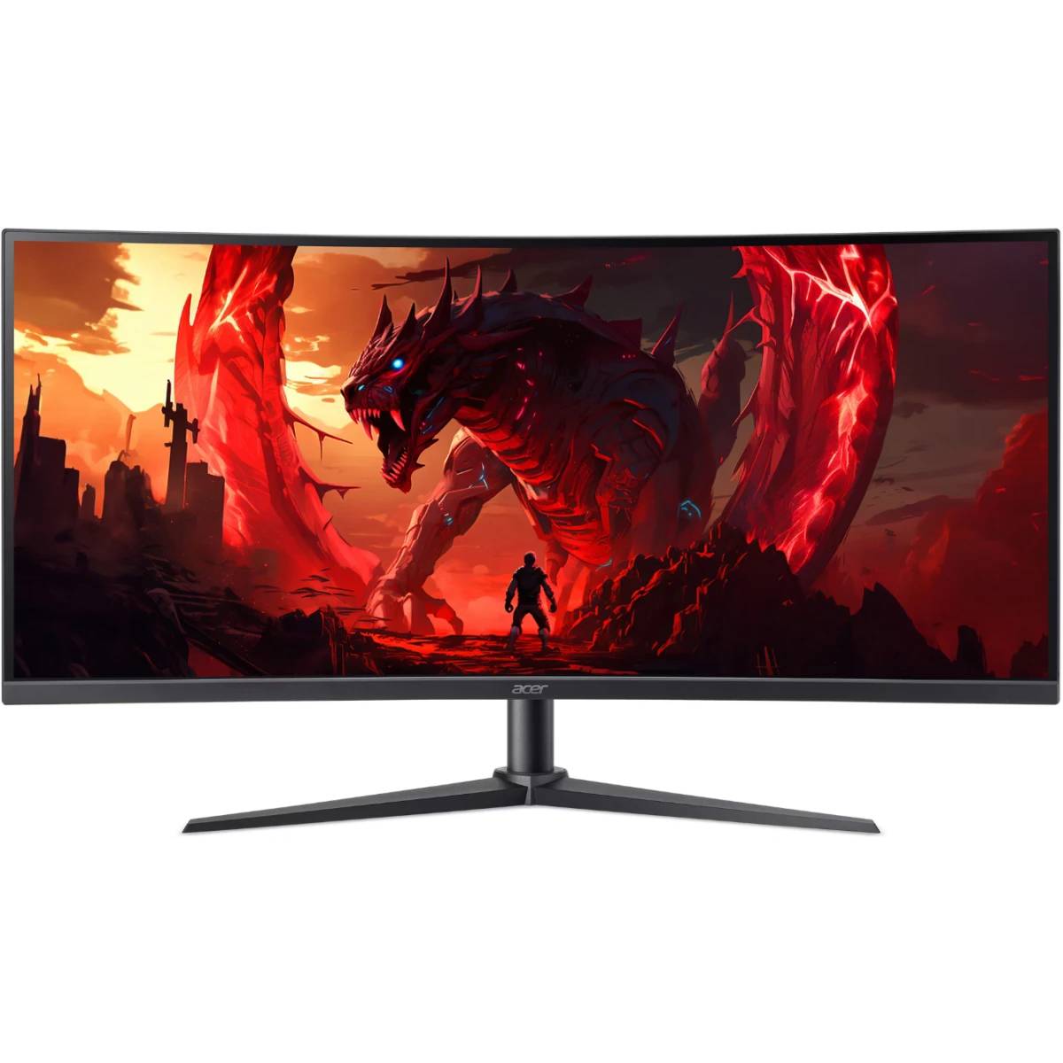 Монитор 34" Acer XZ340CURW0bmiiphx, 3440x1440, VA, 240Hz, Speakers (2xHDMI, DP) (UM.CX0CD.002)