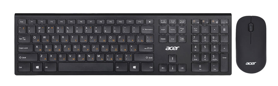 Набор Acer OKR030 ZL.KBDEE.005, черный