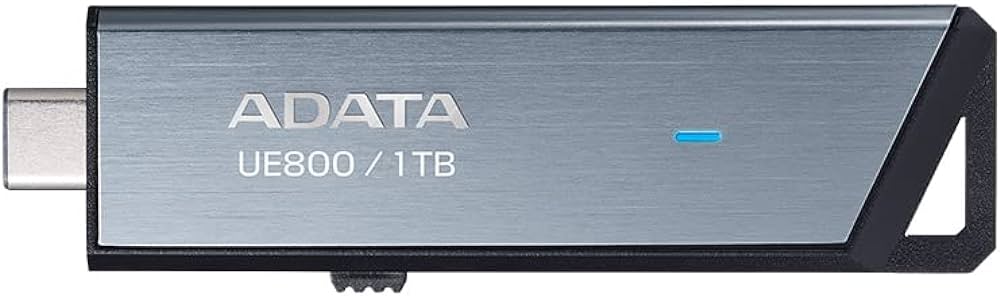 1Tb AData Elite UE800 AELI-UE800-1T-CSG, USB Type-C, Grey