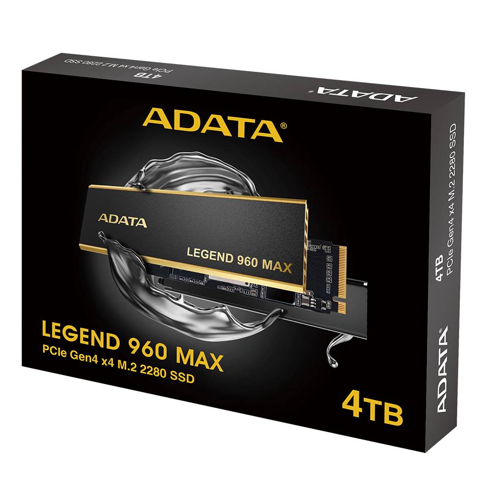 4Tb SSD AData Legend 960 Max ALEG-960M-4TCS, (7400/6800), NVMe M.2