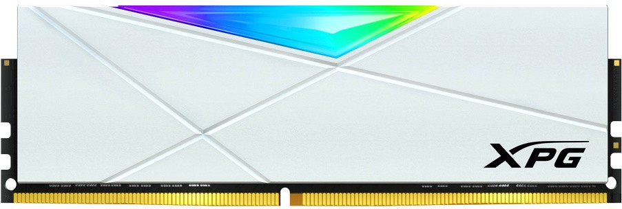 Оперативная память 16Gb AData XPG SPECTRIX D50 RGB White AX4U320016G16A-SW50, DDR IV, PC-25600, 3200MHz