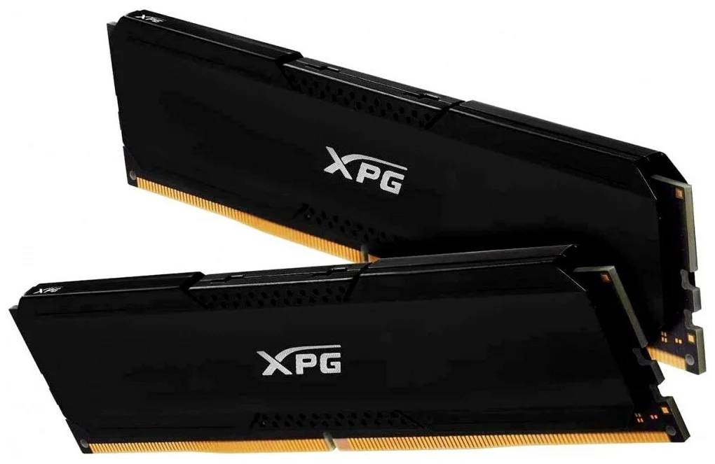 Оперативная память 64Gb AData XPG Gammix D20 Black AX4U320032G16A-DCBK20, DDR IV, PC-25600, 3200MHz kit 2x32Gb