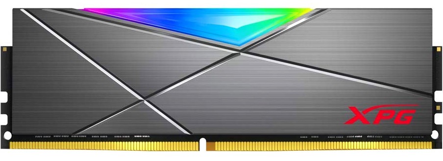 Оперативная память 32Gb AData XPG Spectrix D50 RGB Grey AX4U320032G16A-ST50, DDR IV, PC-25600, 3200MHz