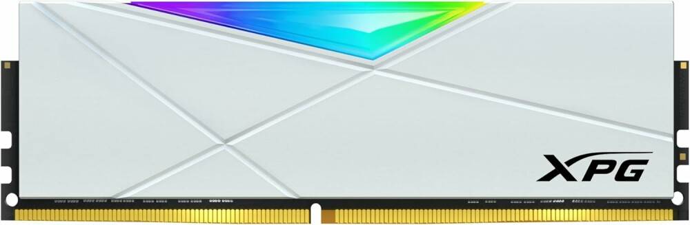Оперативная память 8Gb AData XPG Spectrix D50 RGB White AX4U32008G16A-SW50, DDR IV, PC-25600, 3200MHz