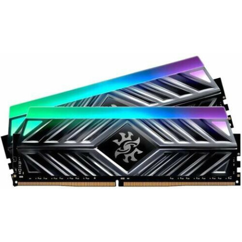Оперативная память 32Gb AData XPG Spectrix D41 RGB Grey AX4U360016G18I-DT41, DDR IV, PC-28800, 3600MHz, kit 2x16Gb