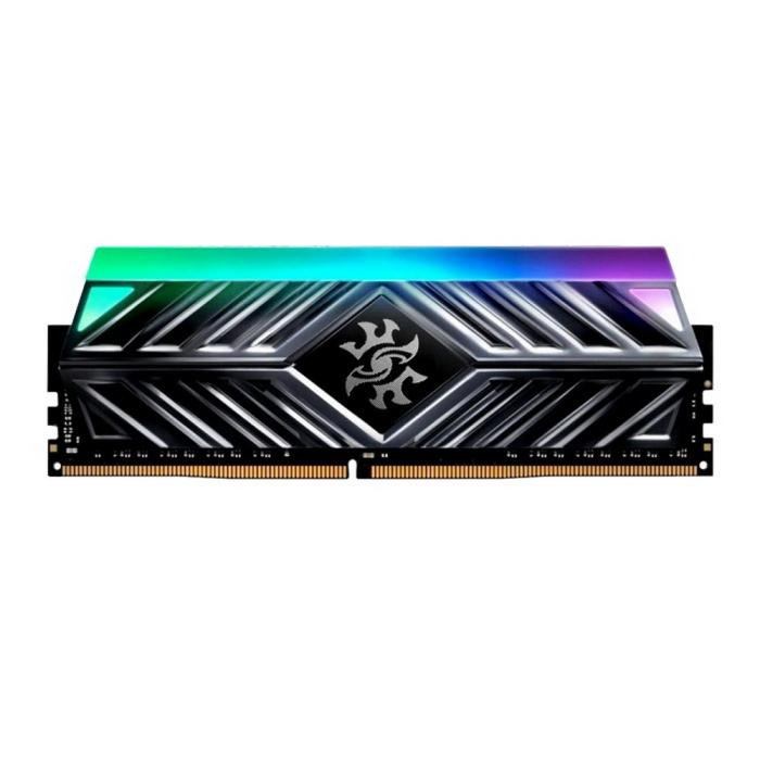 Оперативная память 16Gb AData XPG Spectrix D41 RGB Grey AX4U360016G18I-ST41, DDR IV, PC-28800, 3600MHz