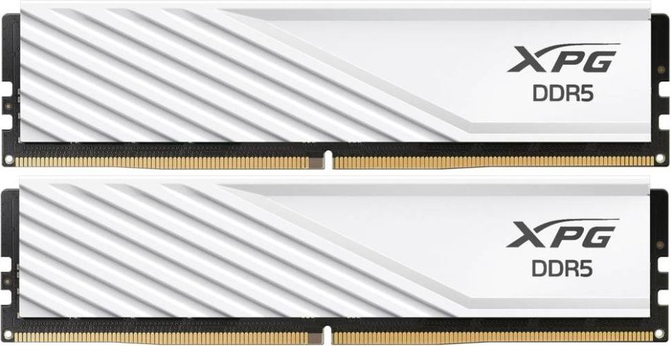 Оперативная память 32Gb AData XPG Lancer Blade White AX5U6000C3016G-DTLABWH, DDR V, PC-48000, 6000MHz, kit 2x16Gb