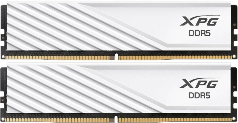 Оперативная память 32Gb AData XPG Lancer Blade White AX5U6400C3216G-DTLABWH, DDR V, PC-51200, 6400MHz, kit 2x16Gb