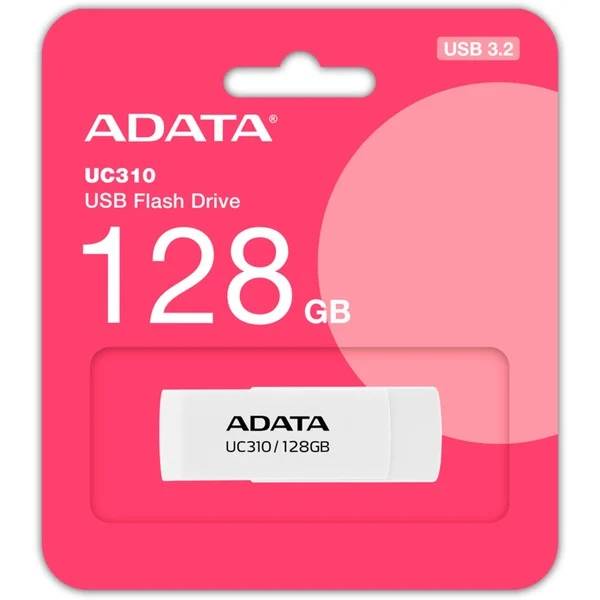 128Gb AData UC310 UC310-128G-RWH, USB3.2, White