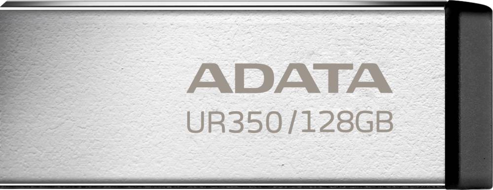 128Gb AData UR350 UR350-128G-RSR/BK, USB3.2, серебристый/черный