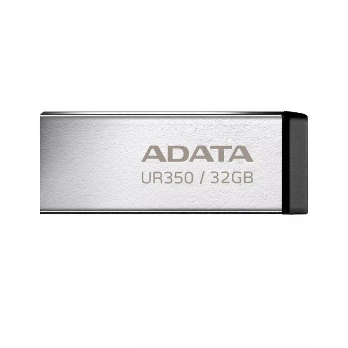 32Gb AData UR350 UR350-32G-RSR/BK, USB3.2, серебристый/черный