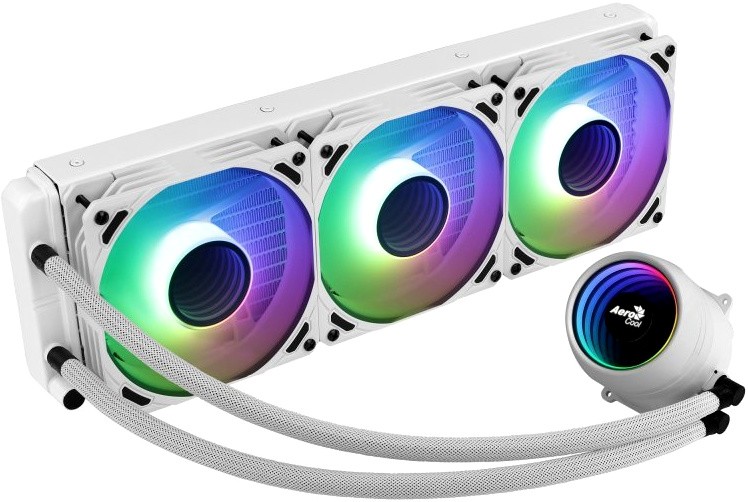 Жидкостное охлаждение Aerocool Mirage L360 WH, 550W