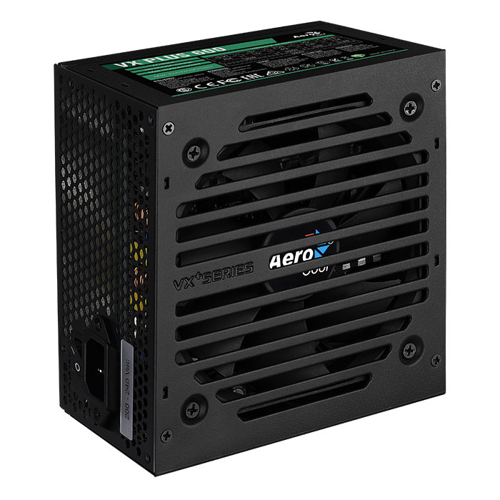 Блок питания 600Вт, AeroCool VX-600 Plus, ATX (ТОЛЬКО В СОСТАВЕ ПЭВМ)