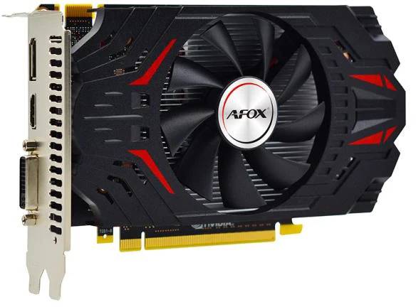 Видеокарта GeForce GTX 750, 2Gb GDDR5 128bit, AFox AF750-2048D5H6-V3, OEM