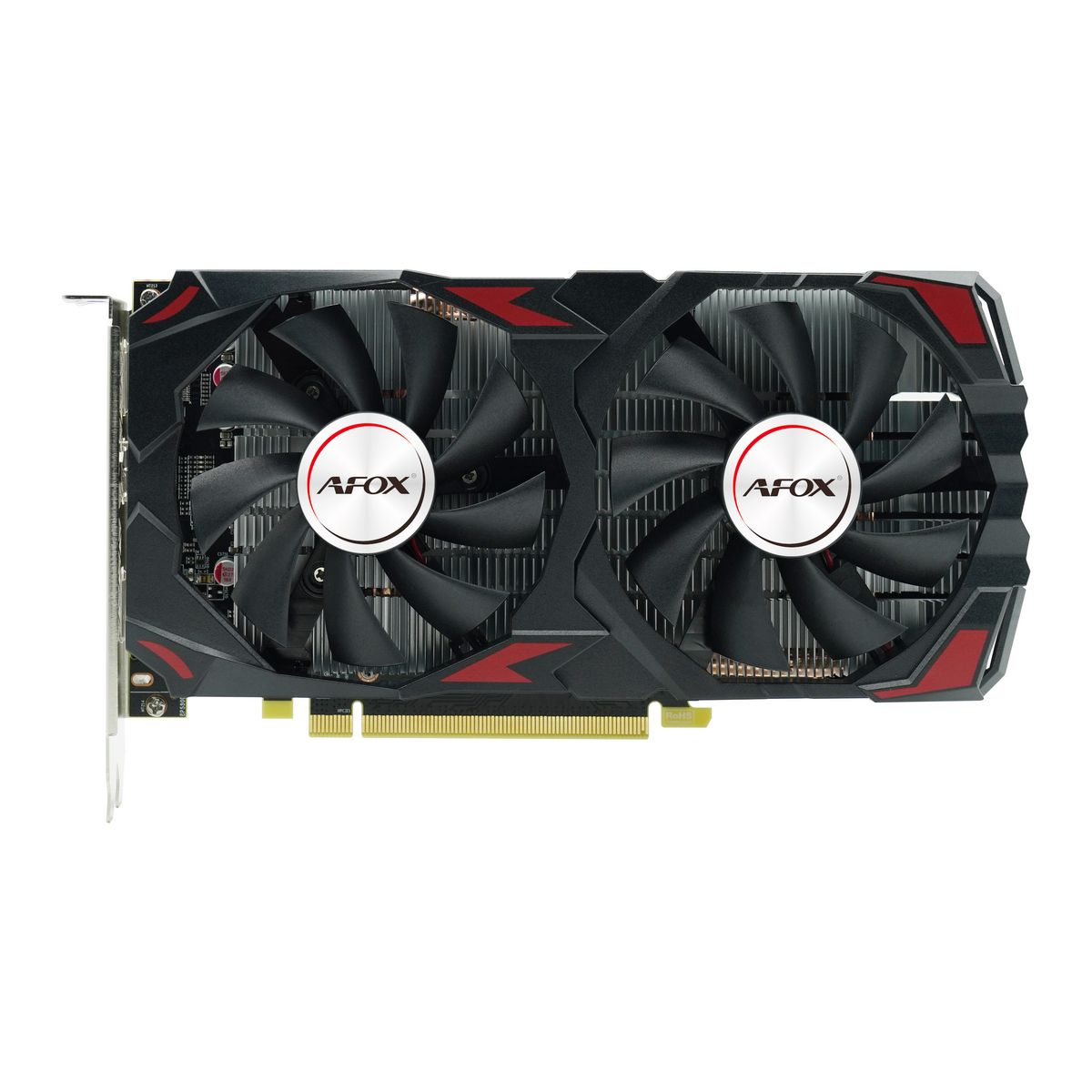 Видеокарта Radeon RX 580, 4Gb GDDR5 256bit, AFox AFRX580-4096D5H3-V3, RTL