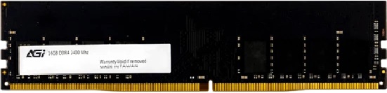 Оперативная память 8Gb AGI UD138 AGI266608UD138, DDR IV, PC-21300, 2666MHz