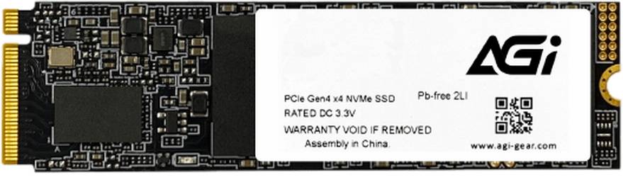 2Tb SSD AGI AI818 AGI2T0G43AI818, (5200/4700), NVMe M.2