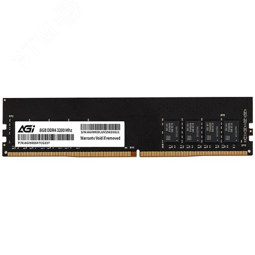 Оперативная память 8Gb AGI UD138 AGI320008UD138-ST, DDR IV, PC-25600, 3200MHz, OEM