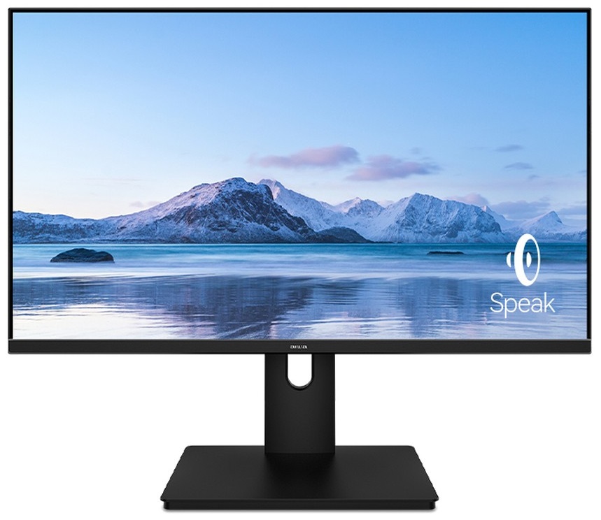Монитор 27" Aiwa MU270A-K Black, 3840x2160, IPS, 75Hz, Speakers (2xHDMI, DP)