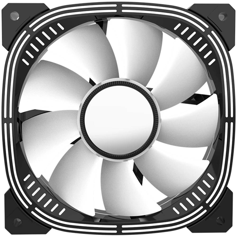 Вентилятор 12x12см Alseye Luna-120-B-R