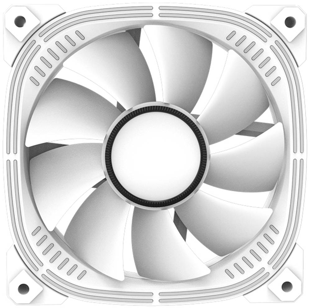 Вентилятор 12x12см Alseye Luna-120-W-R