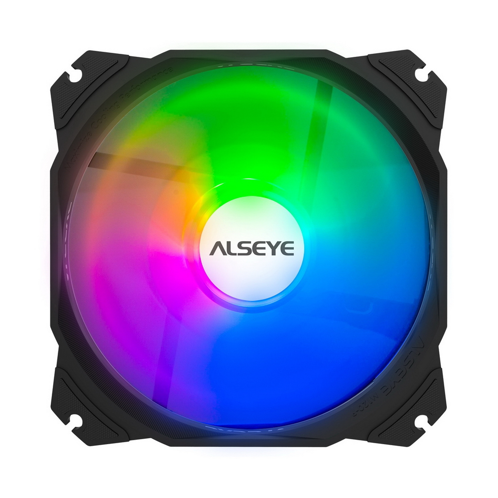 Вентилятор 12x12см Alseye M120-PB-A