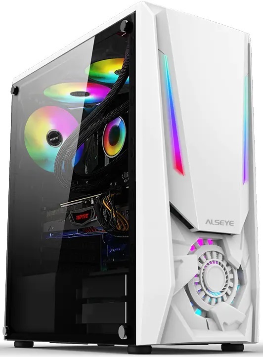 Корпус Alseye Reactor-W, без БП, ATX