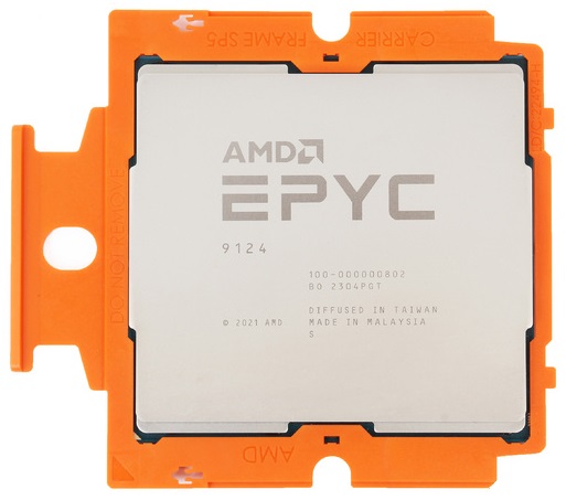 Процессор AMD EPYC 9124, 3.0GHz, SP5, 16 cores, OEM